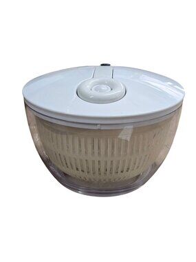 Pampered Chef Salad Spinner Double Bowl Model 2316